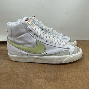 Nike Blazer '77 Mid Barely Volt Women Size 6.5 Shoes Sneakers CZ1055-108